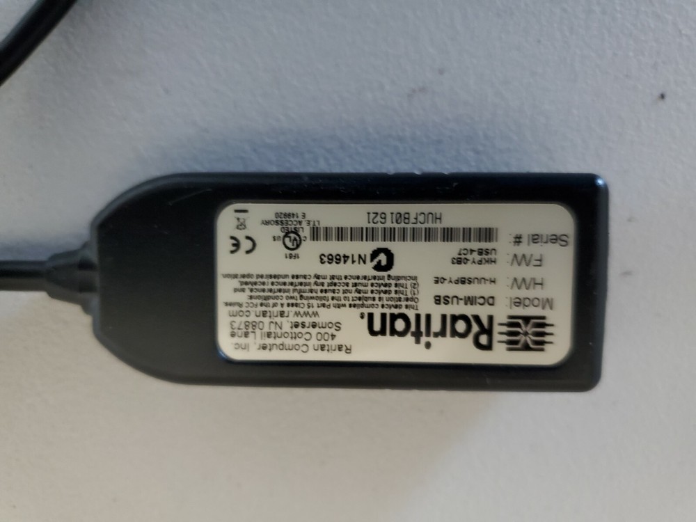 Raritan  DCIM-USB USB KVM KX Switch CIM POD Interface Module Cable