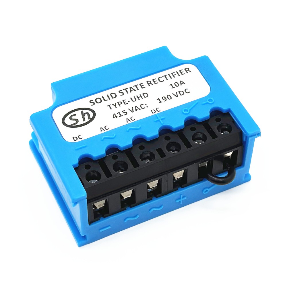 TYPE-UHD 10A 415VAC 190VDC SOLID STATE RECTIFIER Motor Brake Rectifier