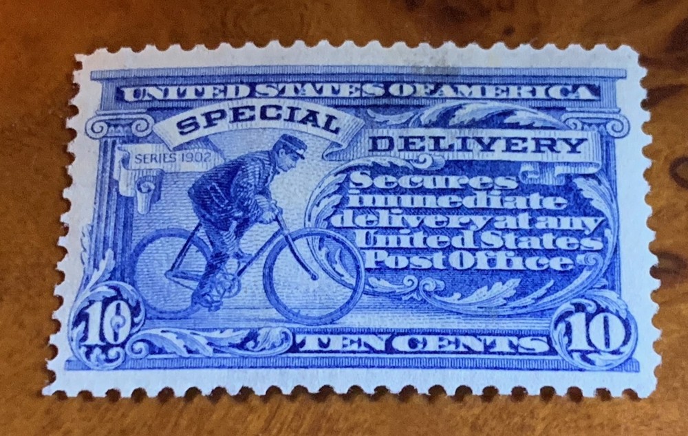 US Stamp # E8 Special Delivery OG MH