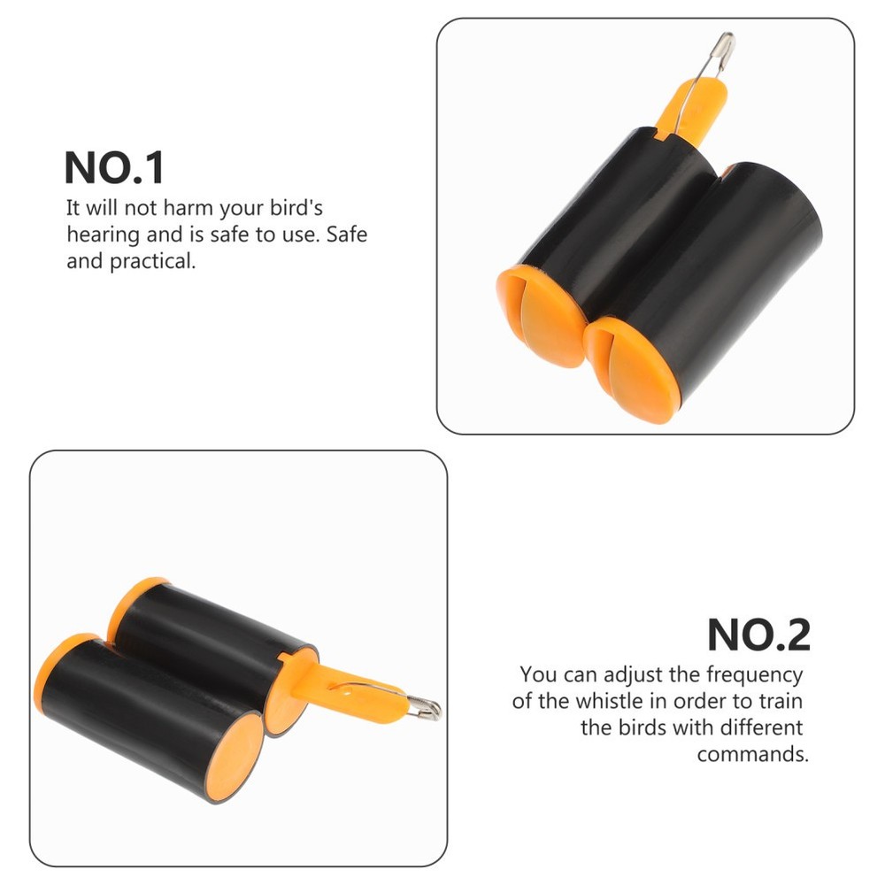 2 Pcs Multi-function Whistle Small Pigeon Dog Training for Recall Camping