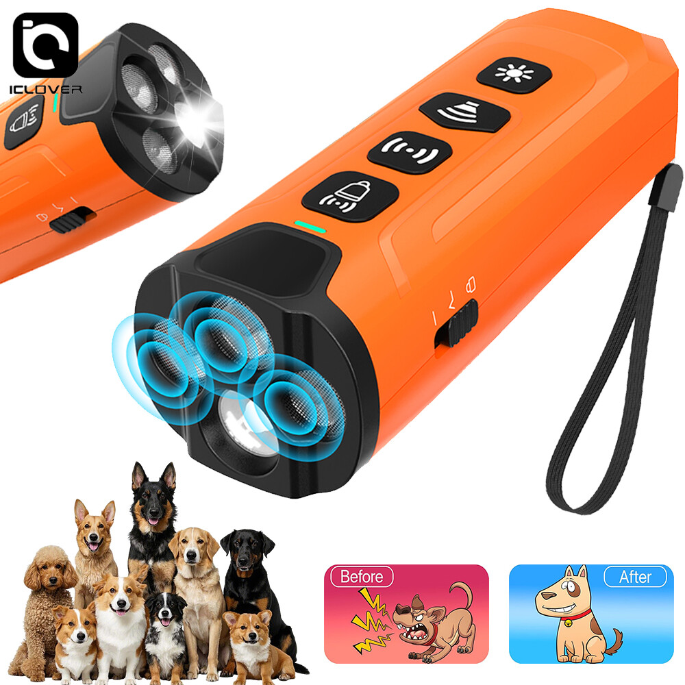 Ultrasonic Anti-Dog Bark Deterrent Device Barking Repeller Bad Behavior Training