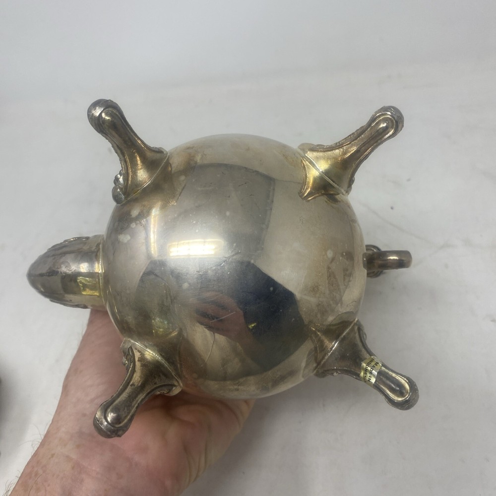 Silver Plated Tea Set 4 Piece