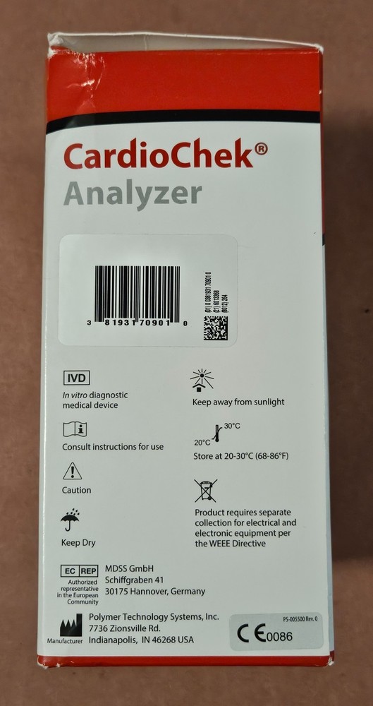 CardioChek Cholesterol Home Test System Analyzer