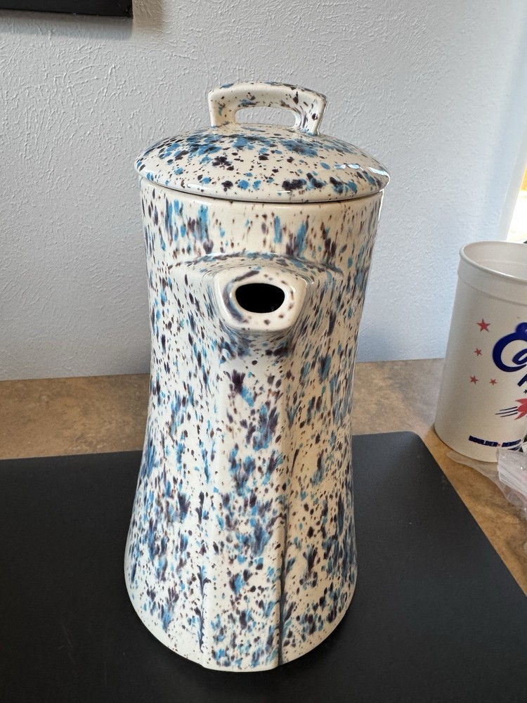Vintage Speckled Pitcher Mid Mod?