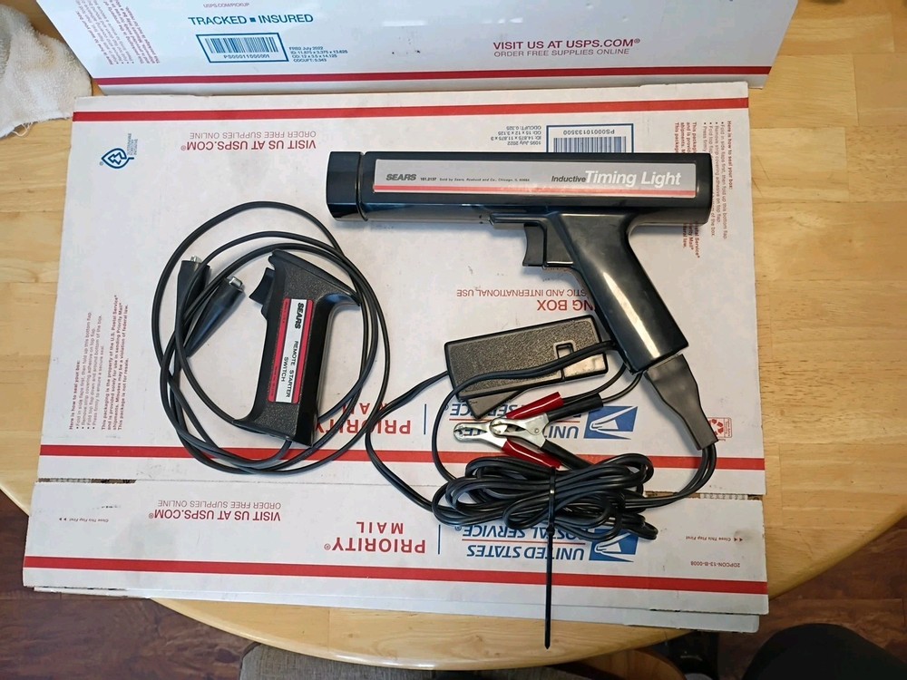 Sears 161.2137 Inductive Timing Light And Remote Starter Switch Excellent Workin