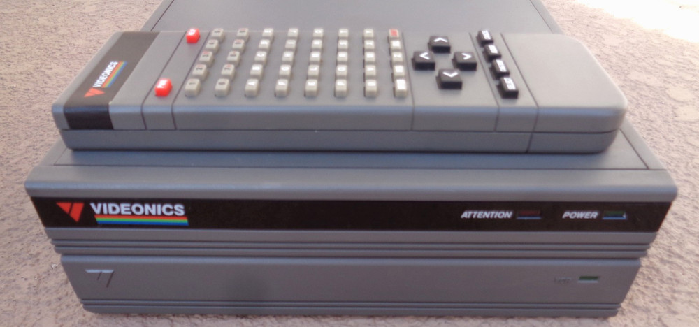 VIDEONICS VCU-1 VIDEO CONTROL BOX UNIT WITH REMOTE CLEAN