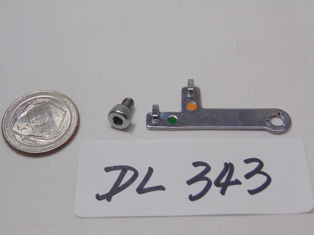 Elna Lock Pro 4 DC Overlock Serger Replacement Part Thread Guide Pink & Green