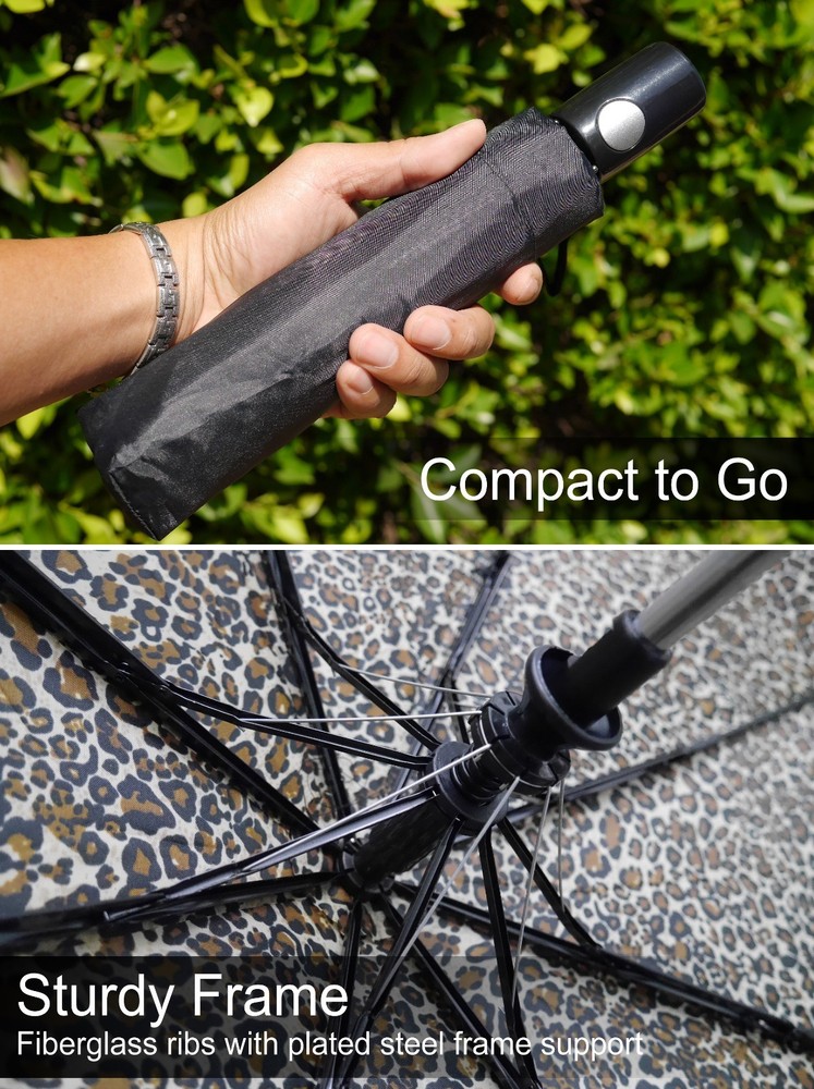KUD 42 inch Arc Compact Lightweight Auto-open umbrella