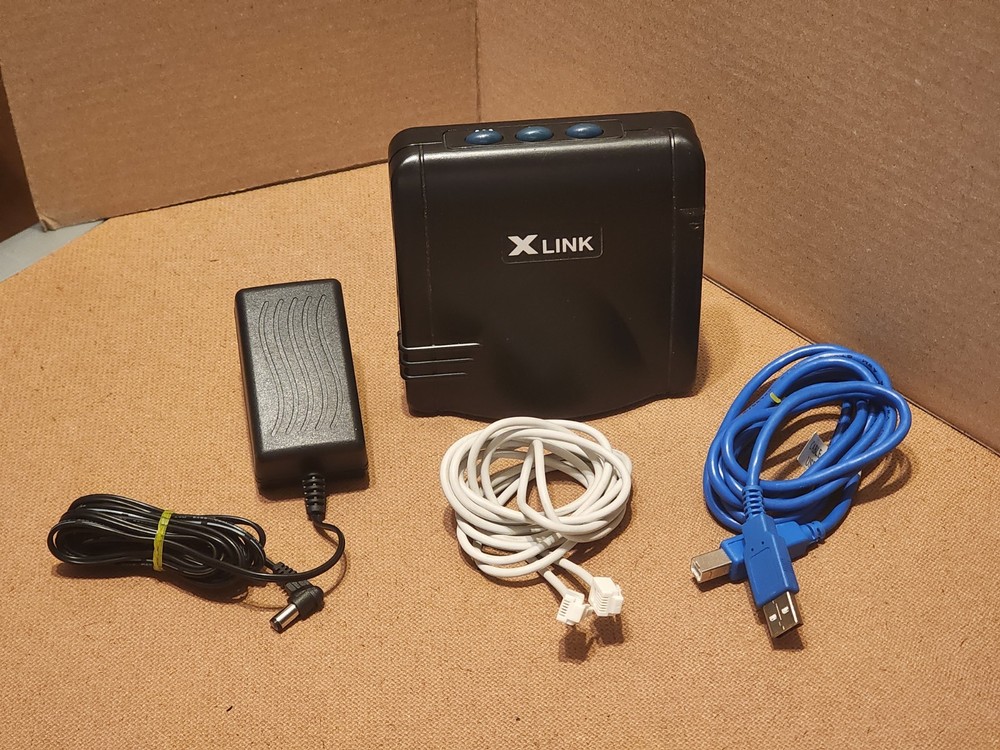 XLINK Bluetooth Landline Cellular Gateway -Model Phoenix BTTN B07 Bundle w/Cords