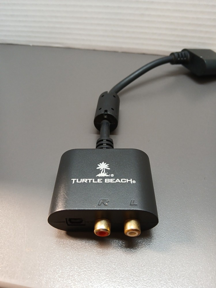 Turtle Beach Ear Force Audio Adapter Cable for Xbox 360 Microsoft Tested Working