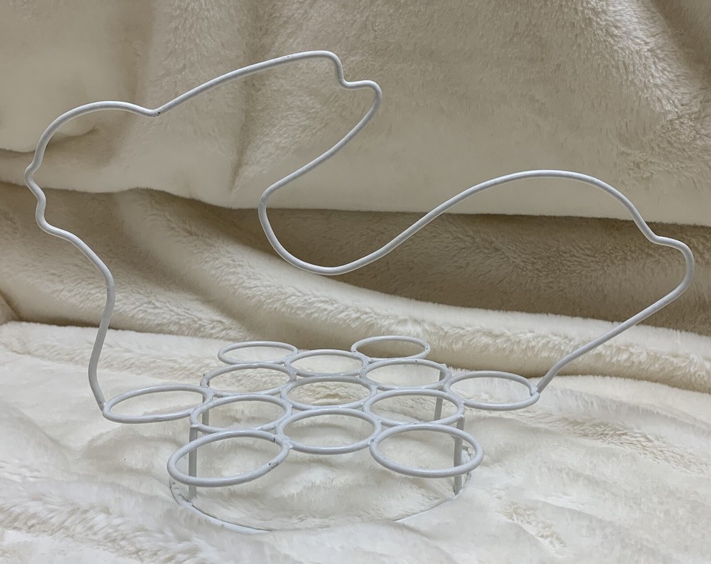 Easter Bunny Egg Holder Display Rack