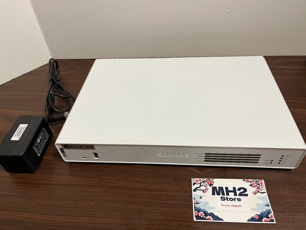 SOPHOS XGS 136 Next Generation Firewall with AC Code Operation Confirmed