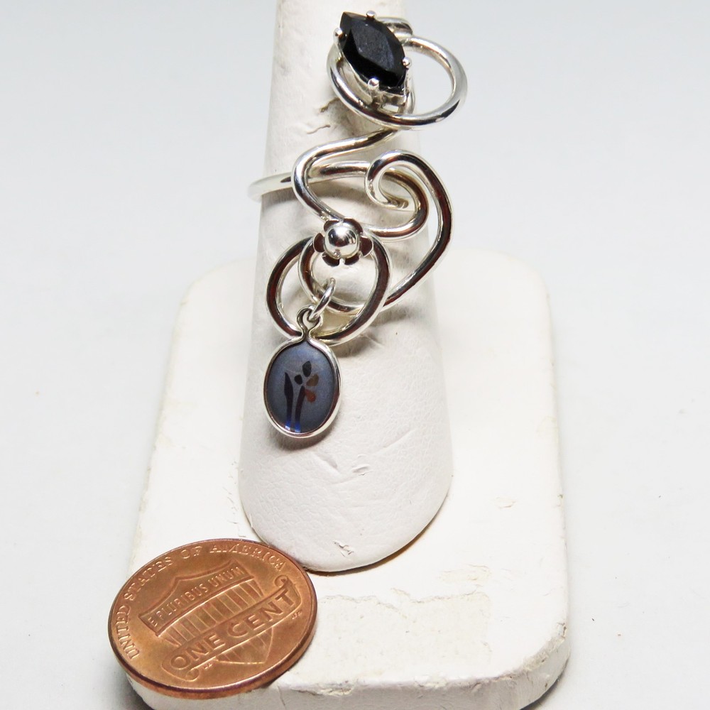 Unique Sterling Silver Hand Crafted Upcycled Flexi-Ring By SoniaMcD
