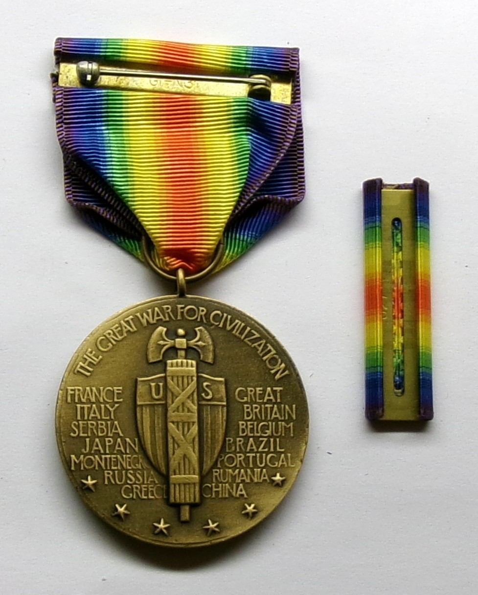 WW I Victory Military Medal with RIBBON
