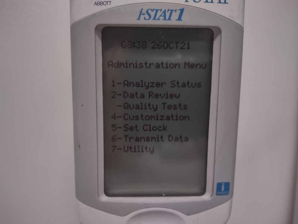 Abbott i-Stat 1 MN 300 Analyzer (NO BATTERIES)