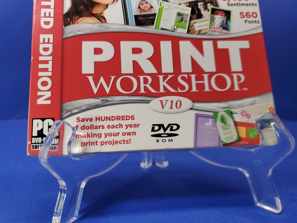 ValuSoft Print Workshop Limited Edition 2010 - Full Version for Windows 10955