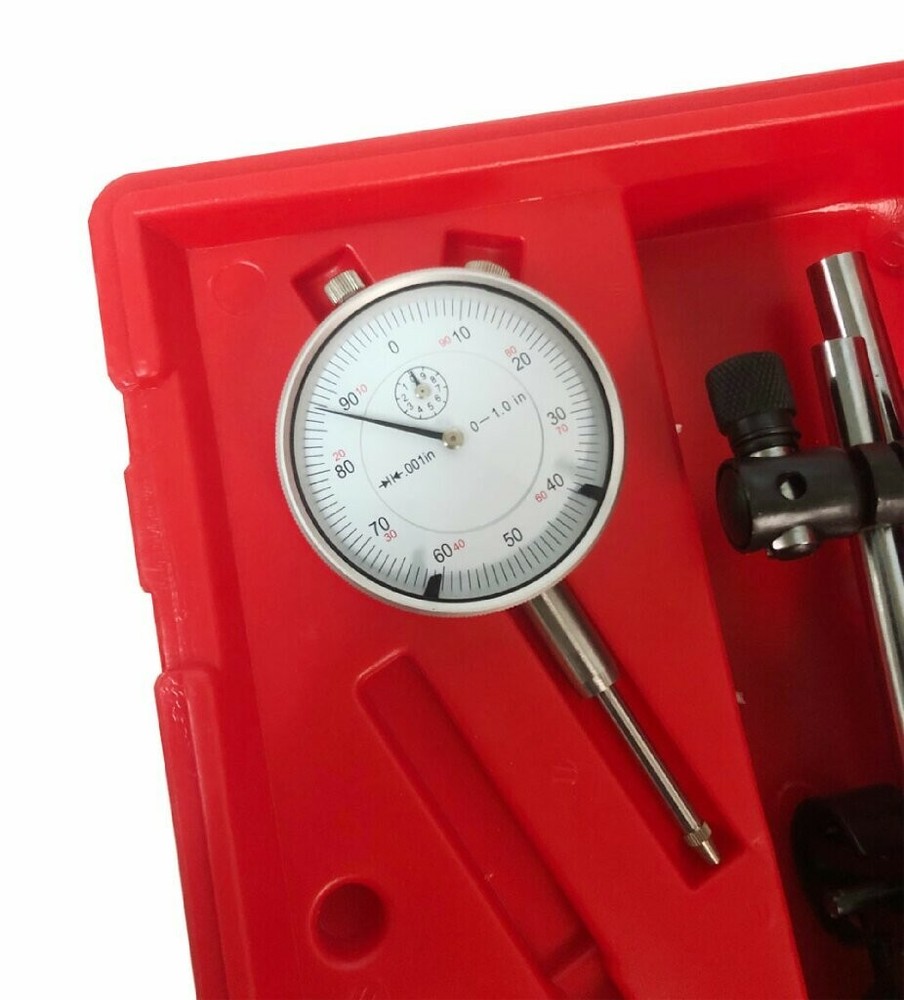 Dial Indicator With Magnetic Base with 22 Point Set 0-1'' Range