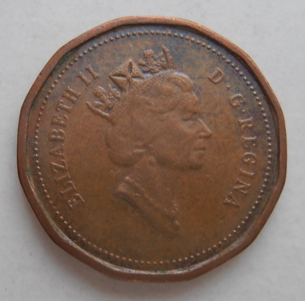1993 CANADA 1 CENT
