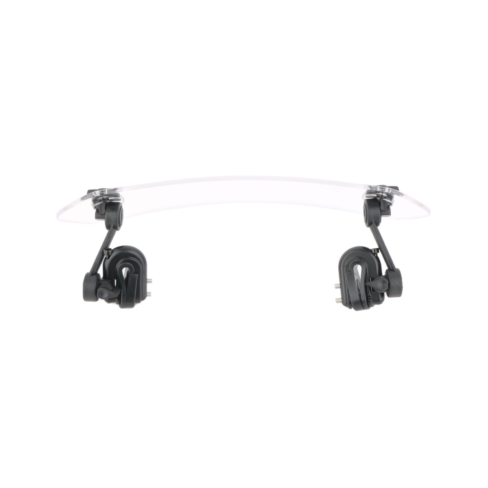 Motorcycle Adjustable Clip-on Windscreen Extender Windshield Extension Universal