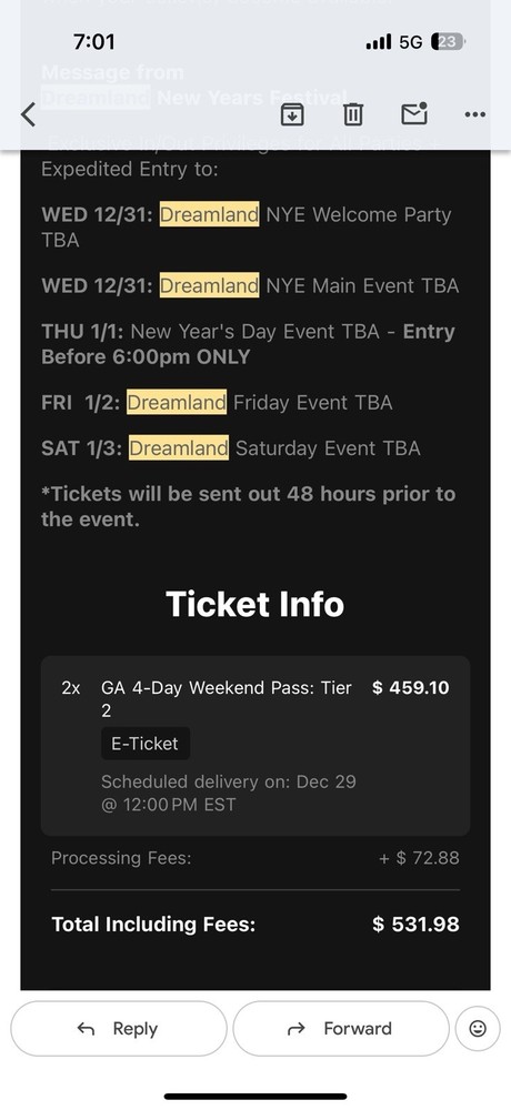 Dreamland Miami Rave