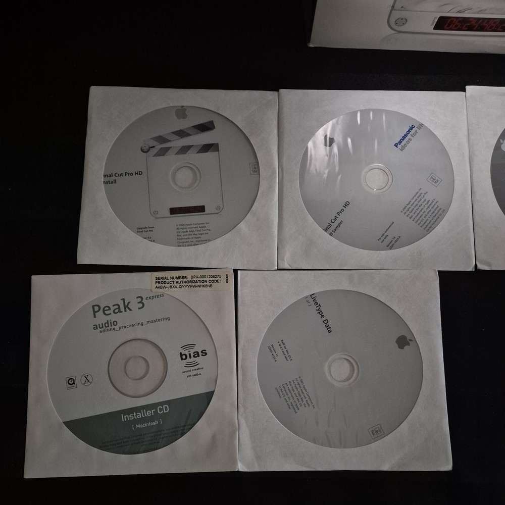 Final Cut Pro HD Version 4.5 – Upgrade Box Set (Mac, 2004) – RARE – Complete