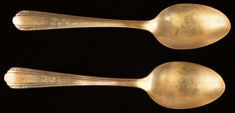 Antique Deerfield VISION  Silverplate 2 Teaspoon