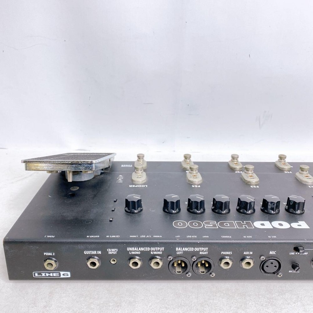 Line 6 POD HD500 Guitar Multi-Effects Processor Amp Simulator USED Tested