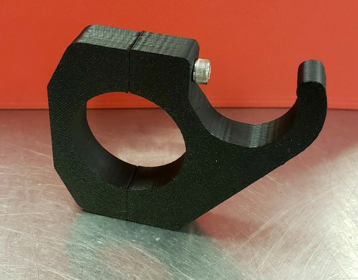 3D Printed Roll Mount Helmet Hook for 1.625 Roll Bar