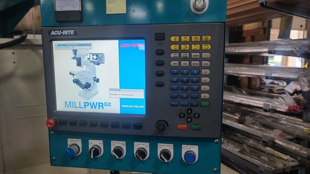 2017 SUP6BVSCNC - Clausing CNC Bed Mill 3 Axis (column) ACU-RITE MILLPWR G² Con