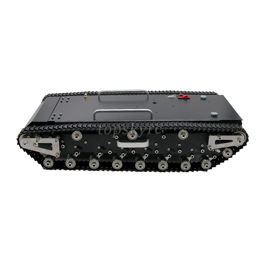 WT-500S Tank Chassis Robot Chassis Remote Control Smart Car with Control System