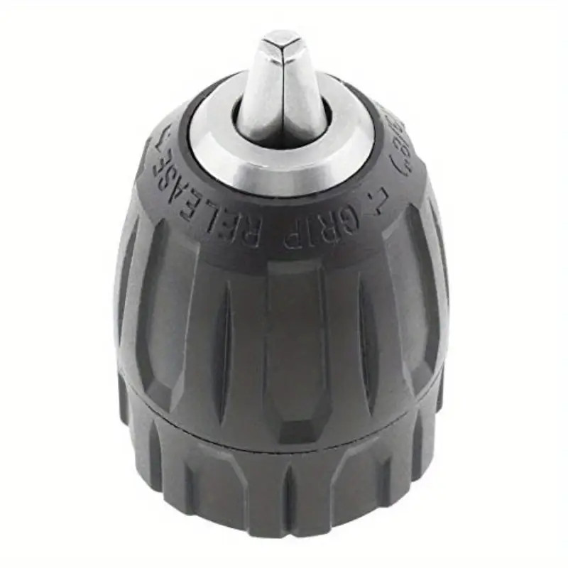 1Pcs 0.8-10Mm Keyless Drill Chuck Adapter 3/8-24UNF Mount Thread Impact Quick