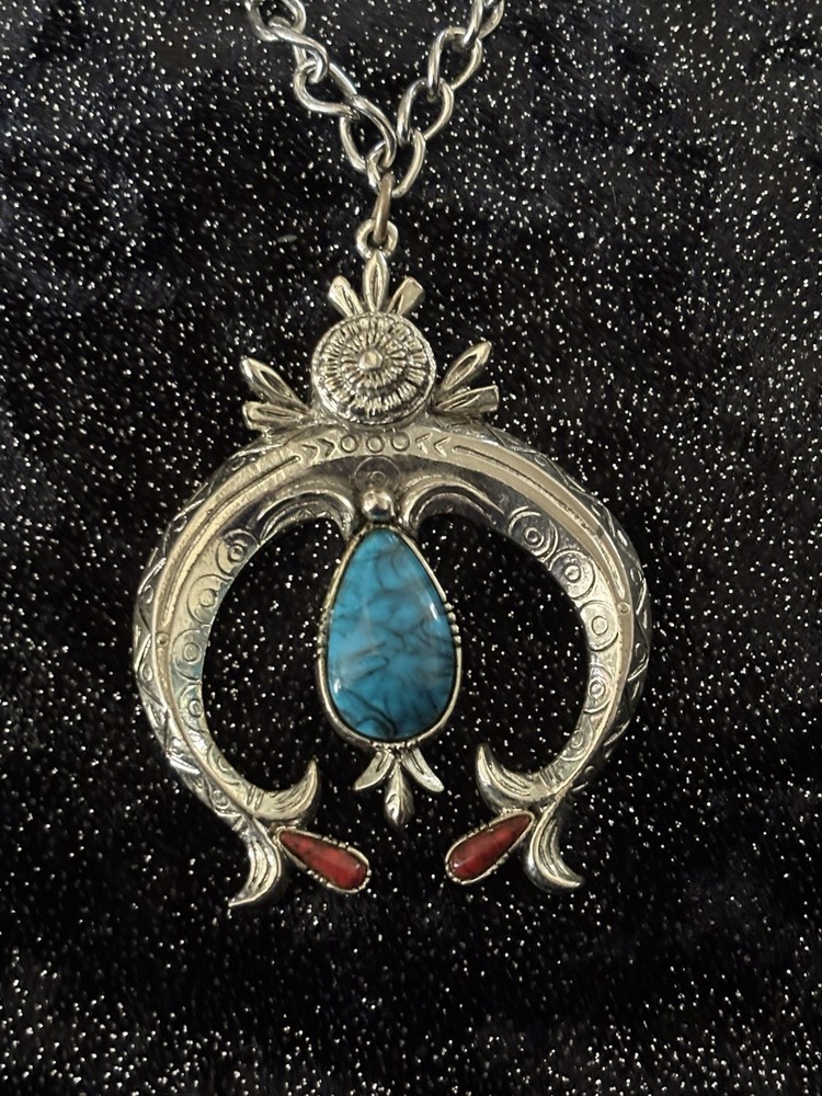 1970s Costume Squash Native Necklace