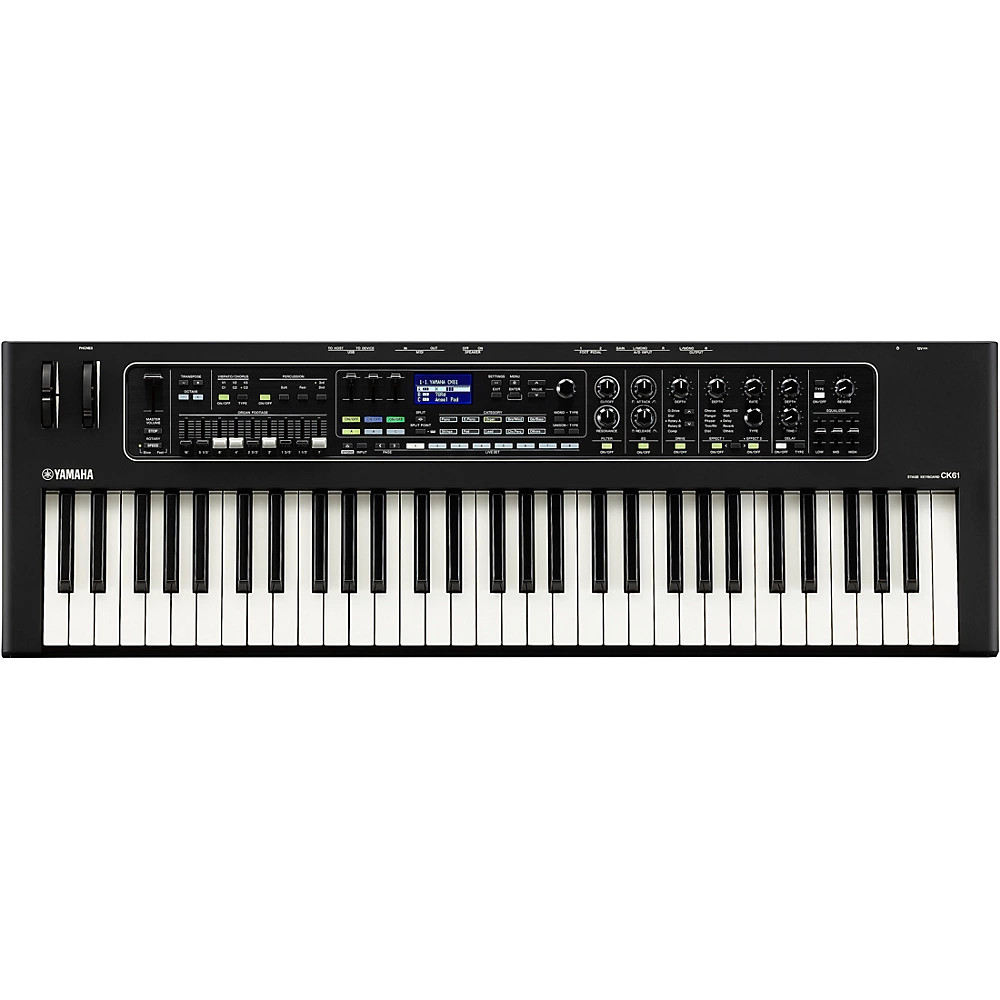 Yamaha CK61 Portable Stage Keyboard Essentials Package