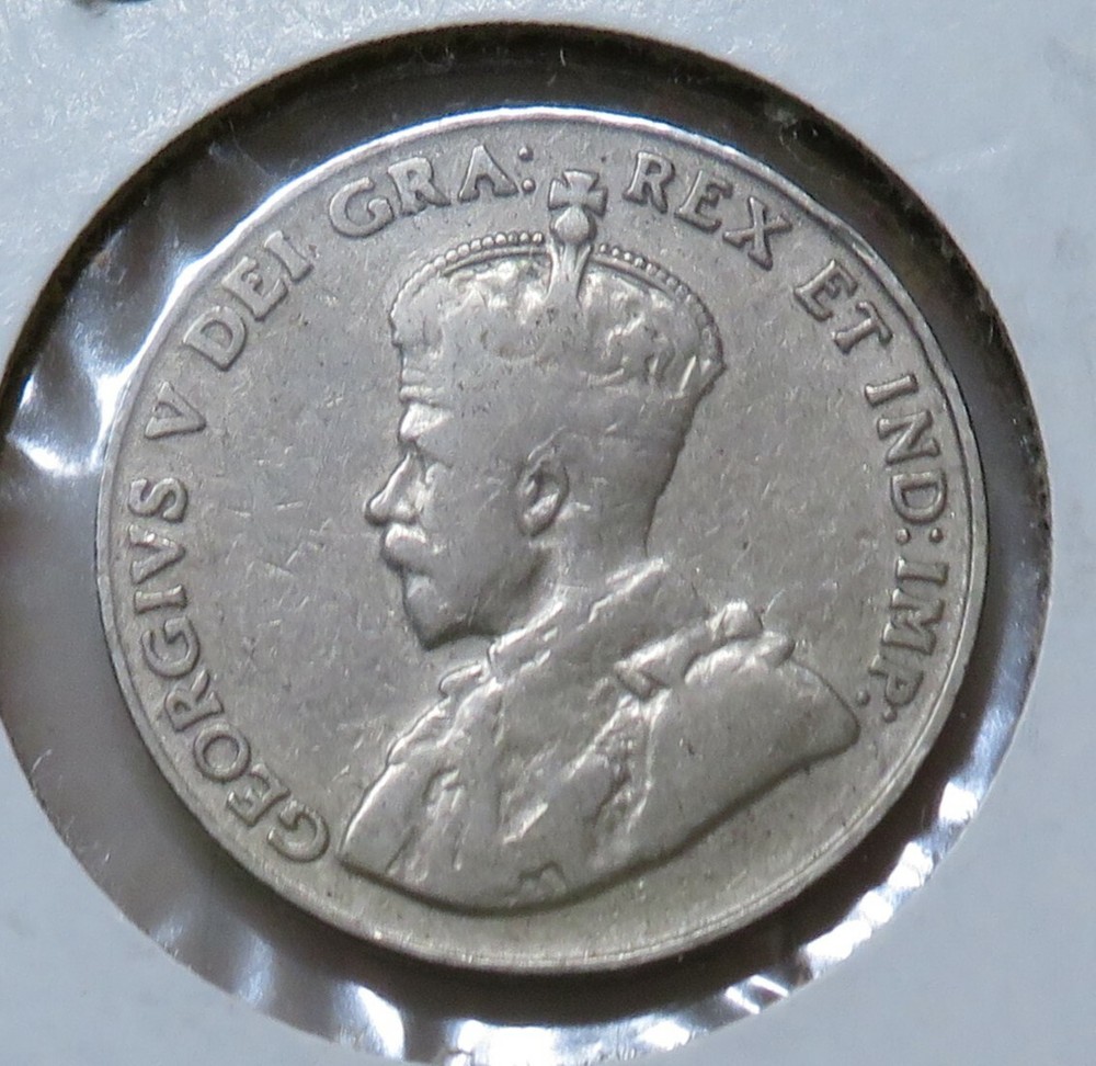 1929 Canada Five Cents-Higher Grade