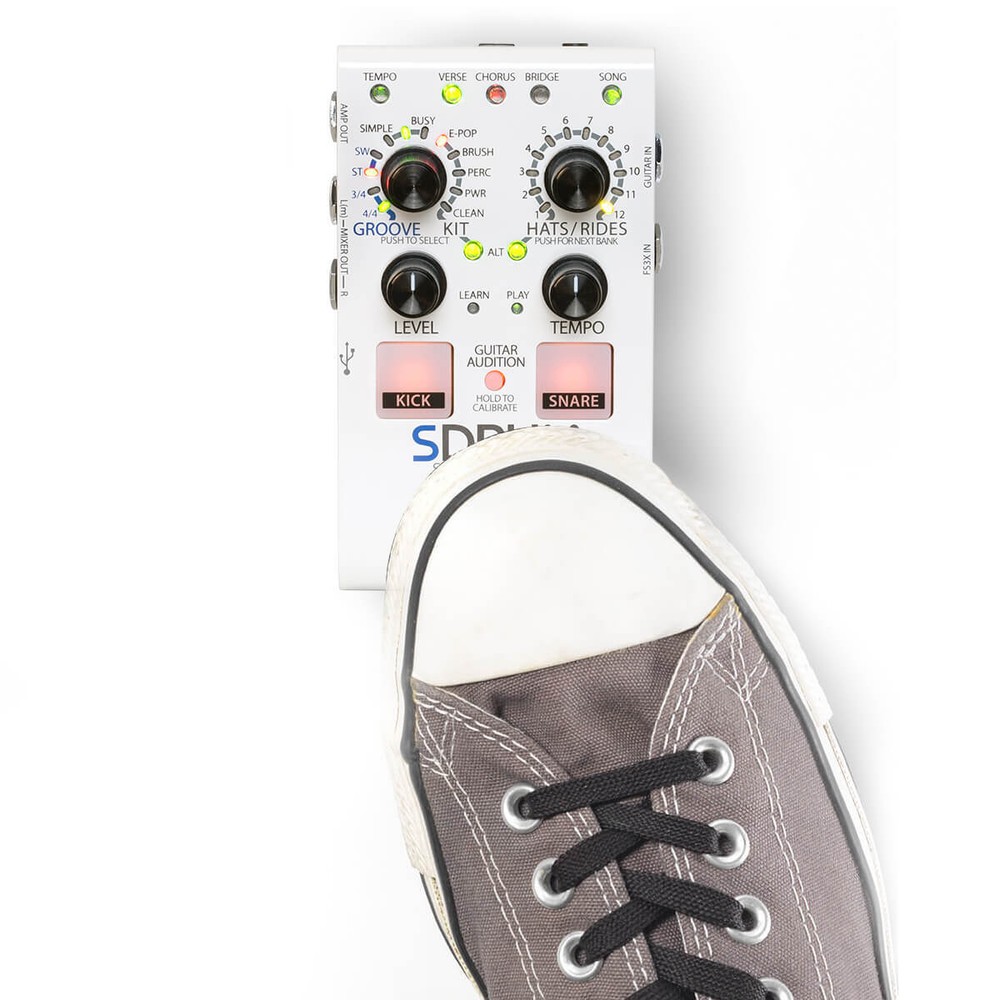 DigiTech SDRUM-U Strummable Drum Machine for Guitarists and Bassists