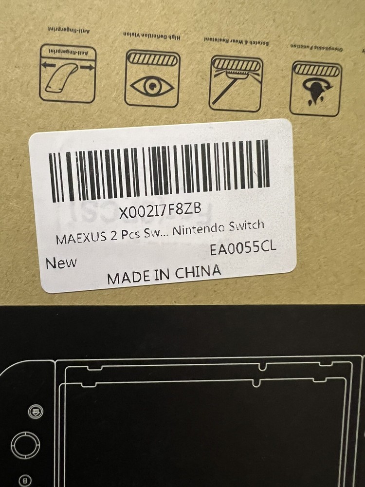 Nintendo Switch Tempered Glass Screen Protector (2 Pack)