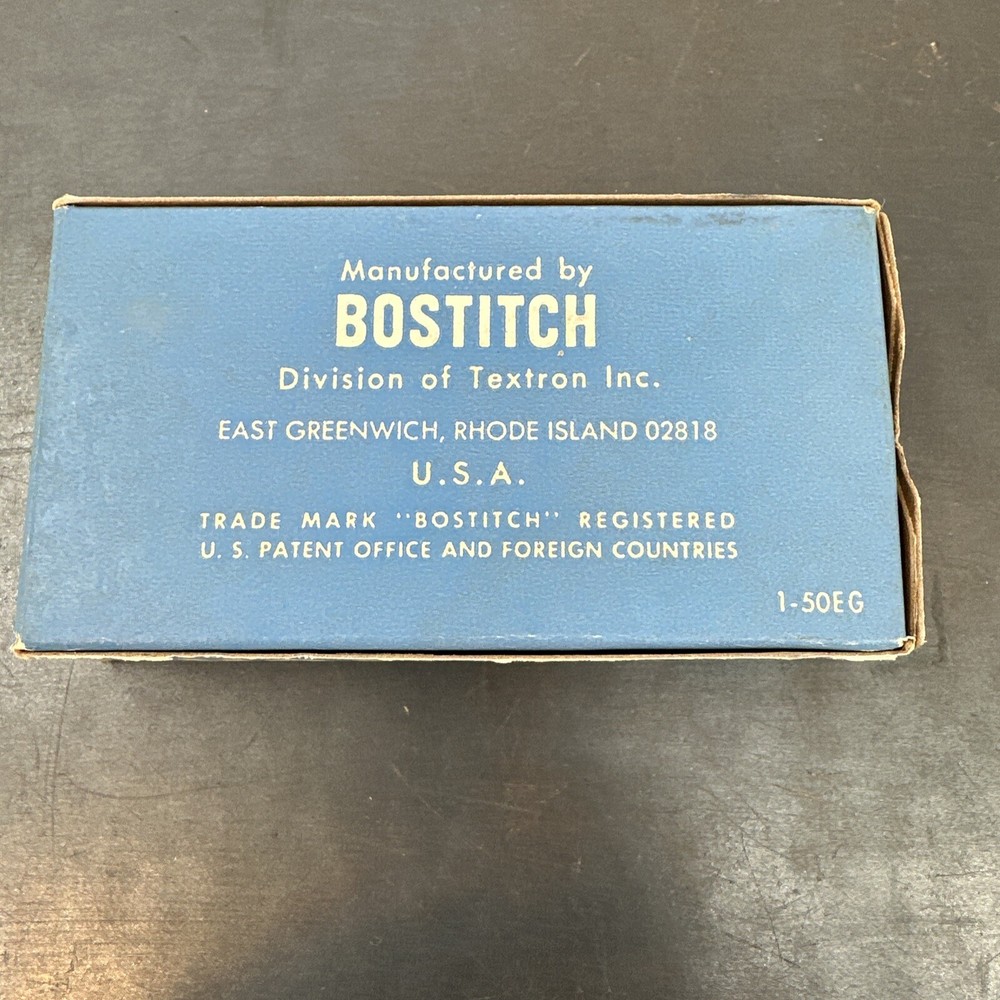 Bostitch Chisel Point Staples Old New Stock