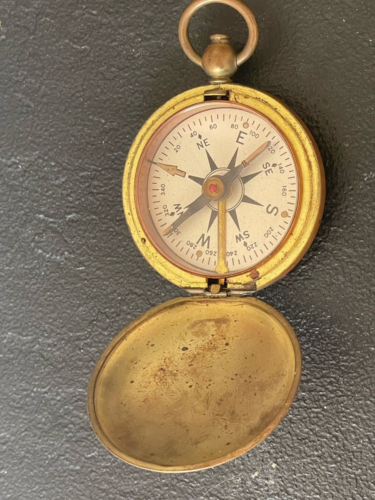 Antique WW1 Marine Compass USCE