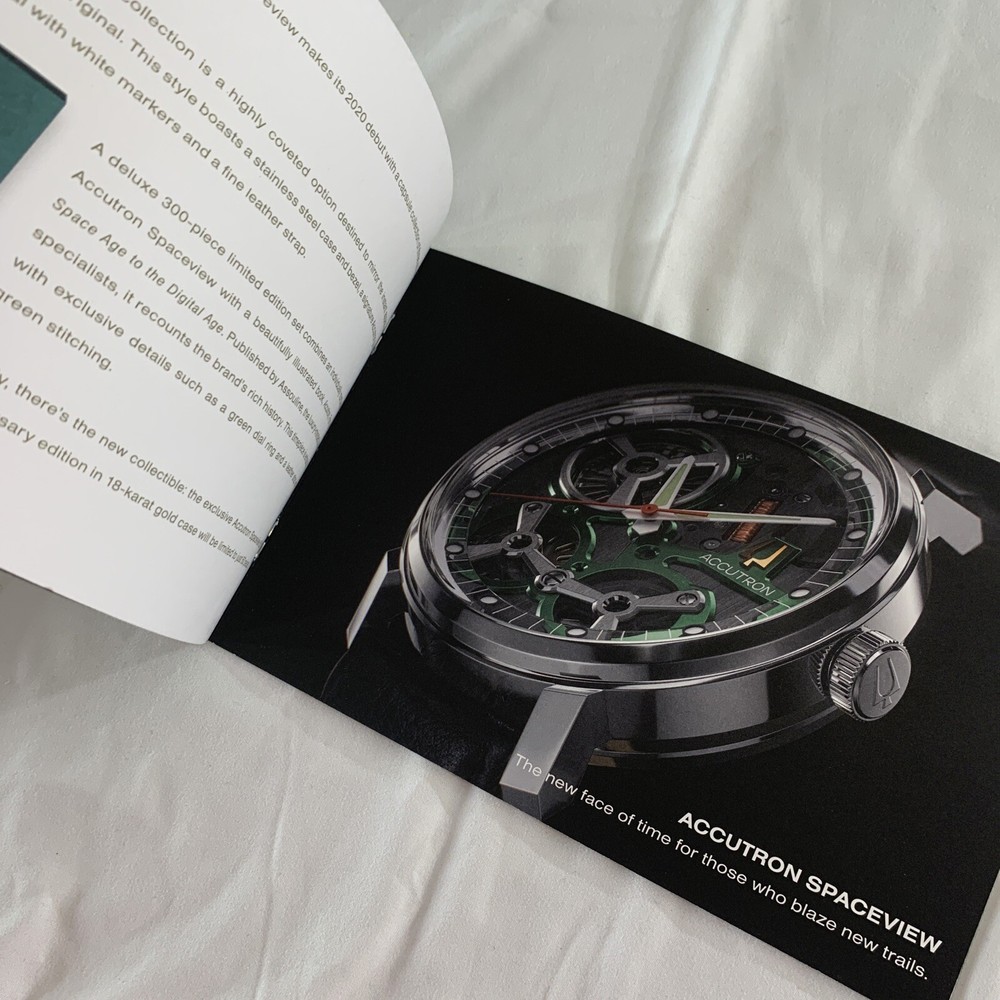 Accutron Watch Catalog Booklet
