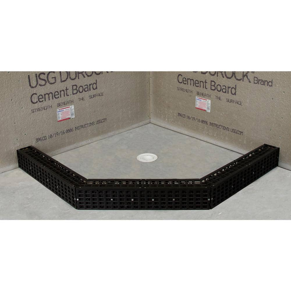 Kirb-Perfect Shower Curb Building Kit