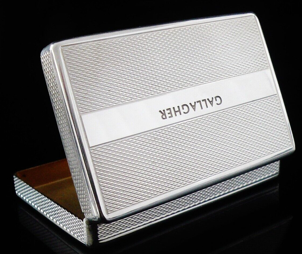 Gallagher Sterling Silver Multi Purpose Box, Peter John Doherty 2007 (cased)