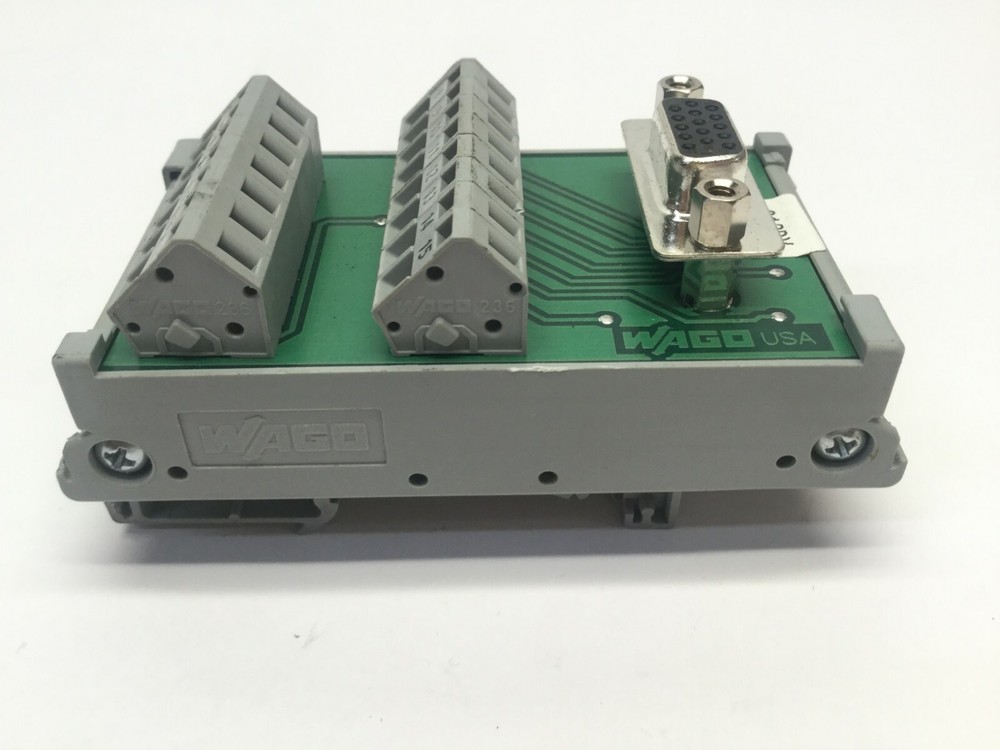 Wago D Sub 15 Terminal Module 312DV