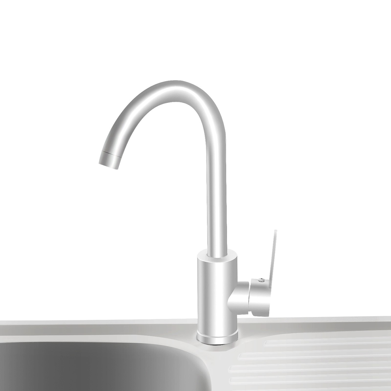 Stainless Steel Outdoor Kitchen Sink with Faucet Hand Washing Station Commercial