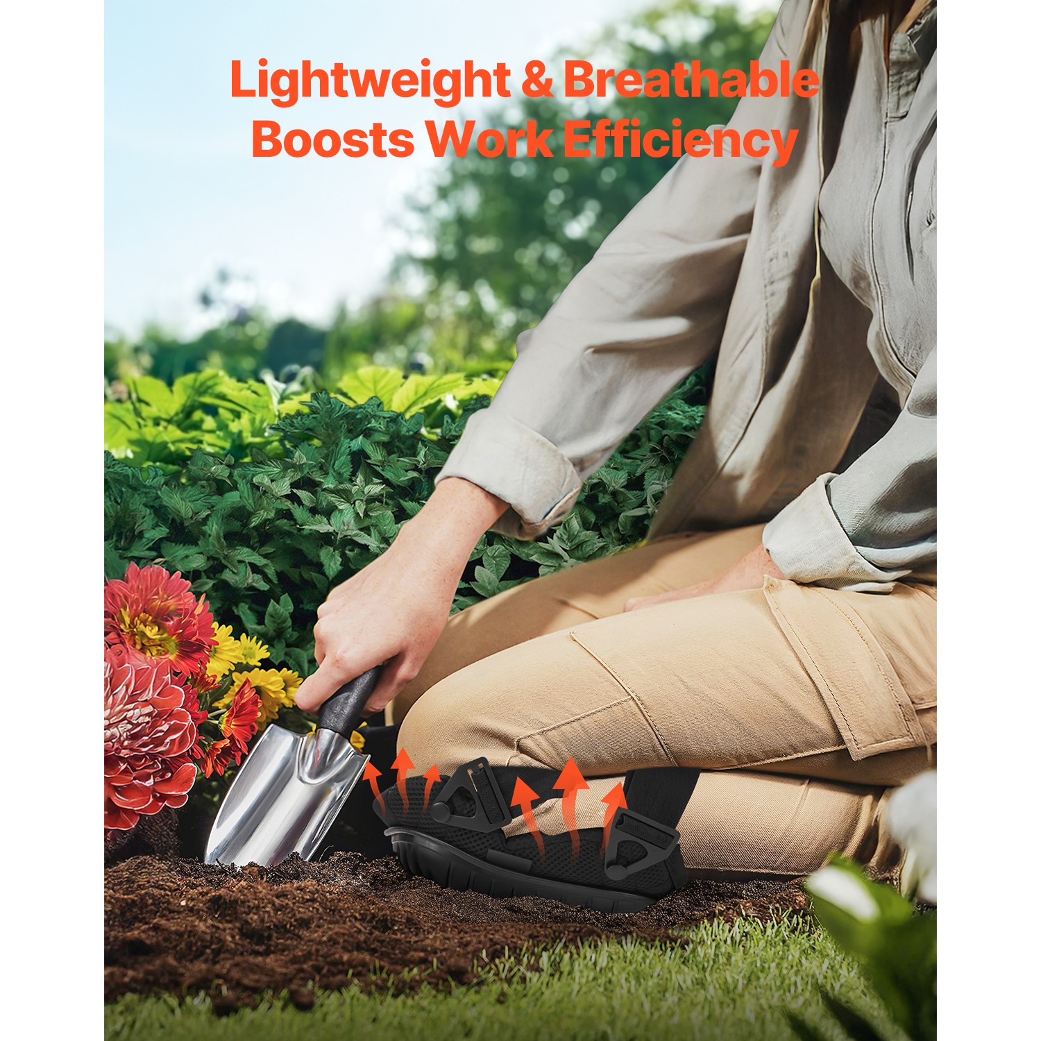 Knee Pads for Work Heavy Duty Construction Knee Pads Soft Foam Gel Cushion