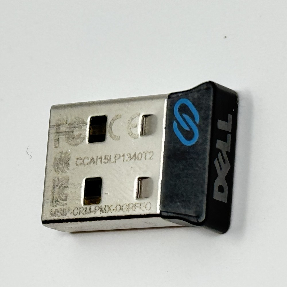 Dell Wireless Keyboard Mouse Set KM636 Complete w/ Receiver Office Bundle