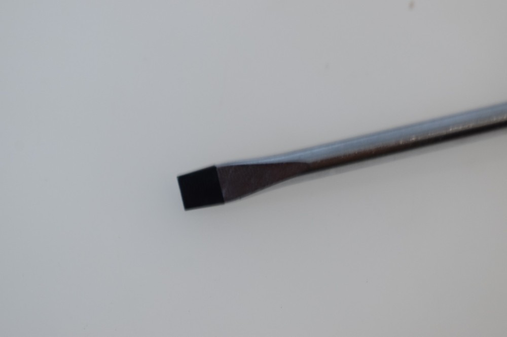 Mac Tools 1/4" Flathead Slotted Screwdriver 10" Length Mac-Grip Keystone Red