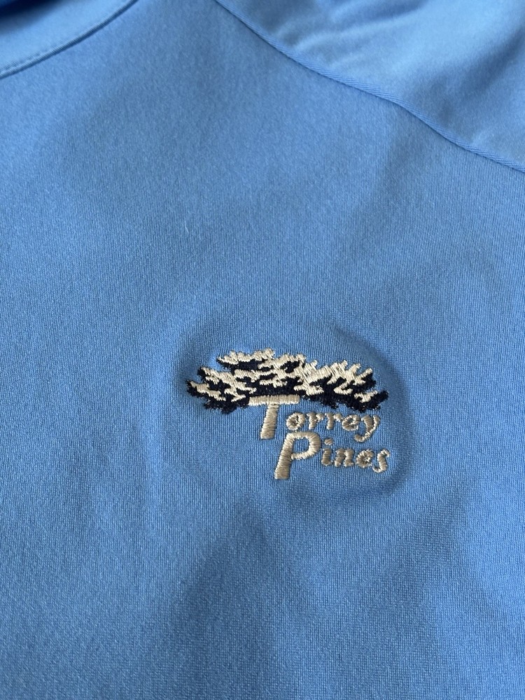 Torrey Pines Golf Course Adidas Climacool Quarter Zip Pullover Size 2XL