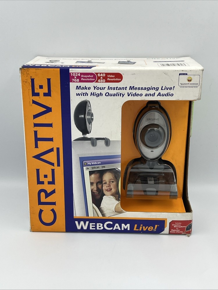 Creative Live! WebCam  for Windows XP & Me 2004 NOS