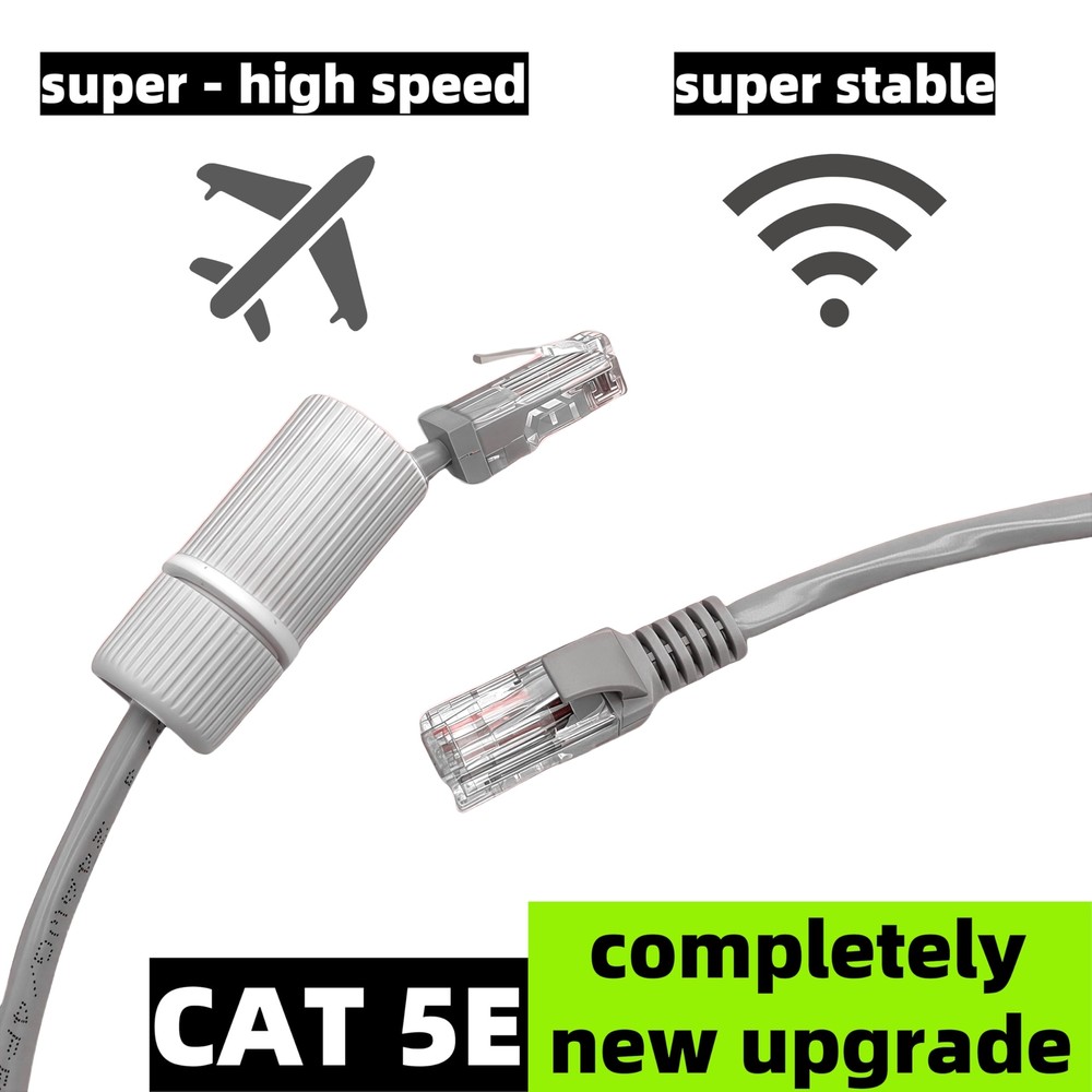 20 or 30 Meter CAT 5 Weatherproof Network Cable for Security Camera Connectio...