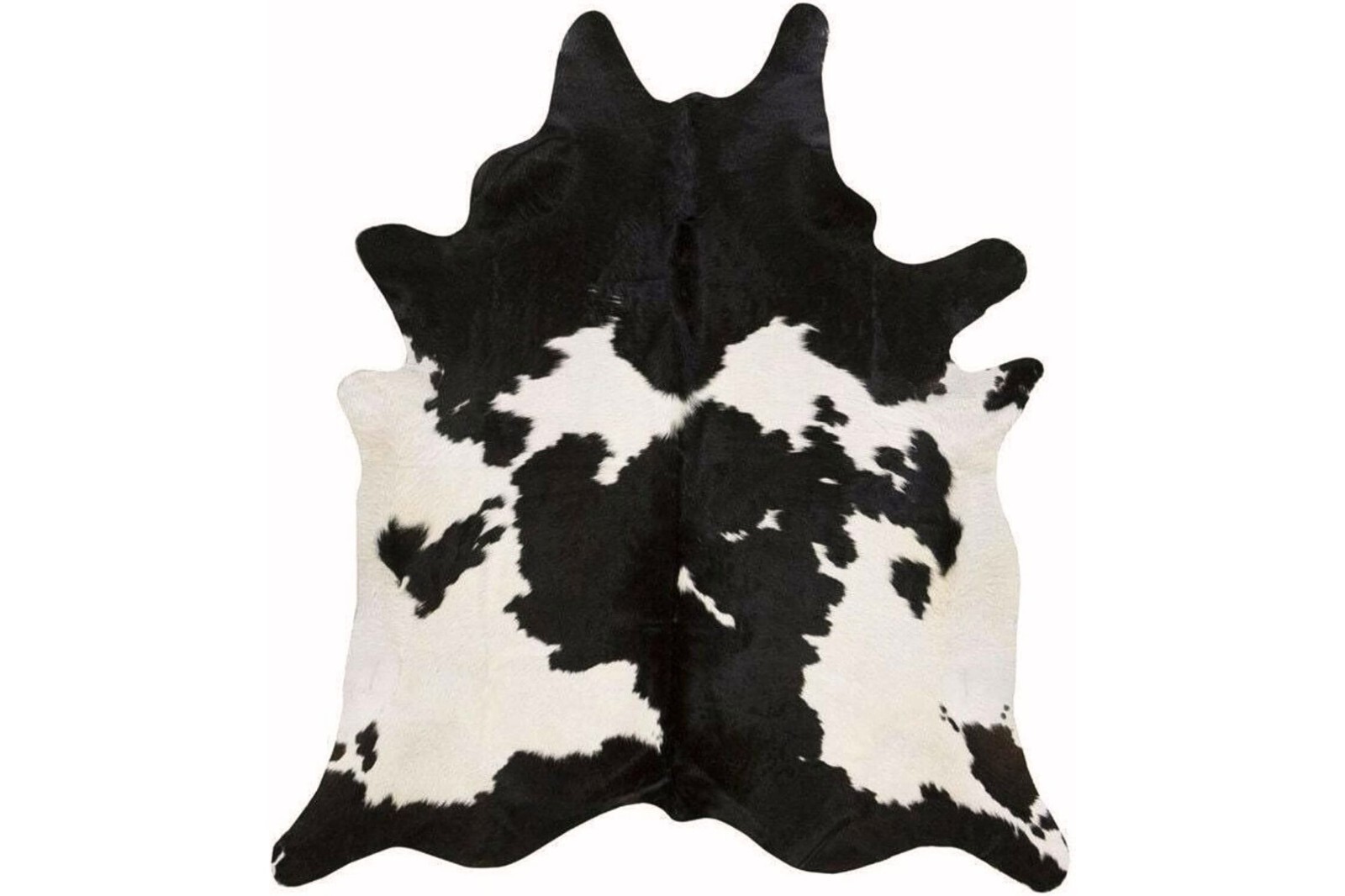 NEW LARGE 100% COWHIDE LEATHER RUGS TRICOLOR COW HIDE SKIN CARPET AREA